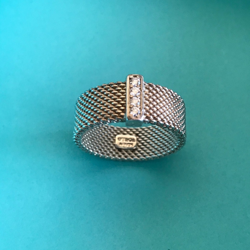Tiffany Somerset Diamonds, Sterling Silver Ring